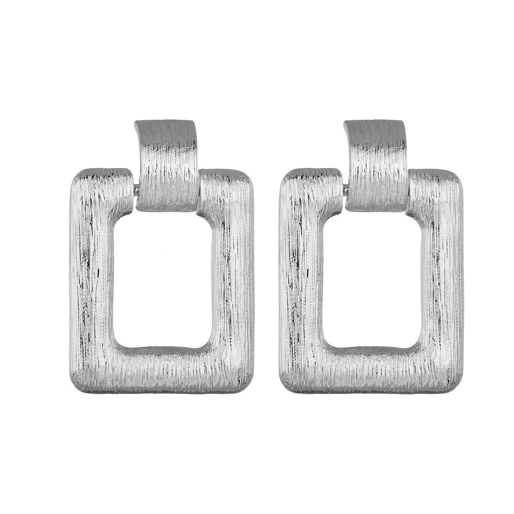 Wholesale Vintage Geometry Alloy Earrings